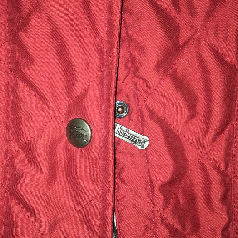 Red AUTHENTIC Burberry women’s jacket